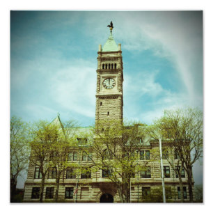 IMPRIMER PHOTO DE L'HÔTEL DE VILLE DE LOWELL MASSA