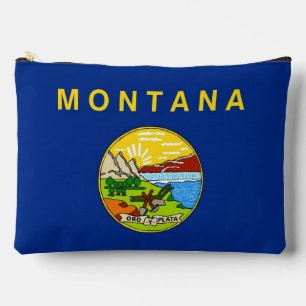 Imprimer Sac à coudre avec le drapeau du Montana,