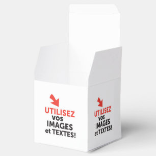 Imprimer vos conceptions en ligne en français favor box