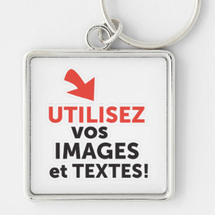 Imprimer vos designs en ligne DIY en Français Keychain