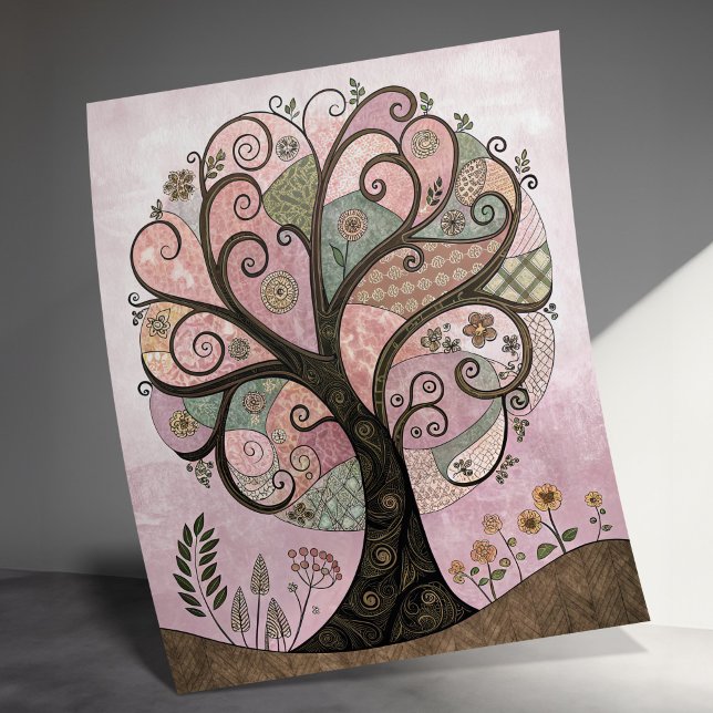 Imprimerie d'Arbre de Whimsical, Poster de la Natu (Créateur téléchargé)