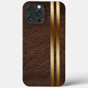 Imprimez en cuir iPhone 13 Pro Max Coque