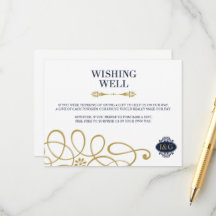 Imprimez Moderne La carte de bien-être du Mariage 