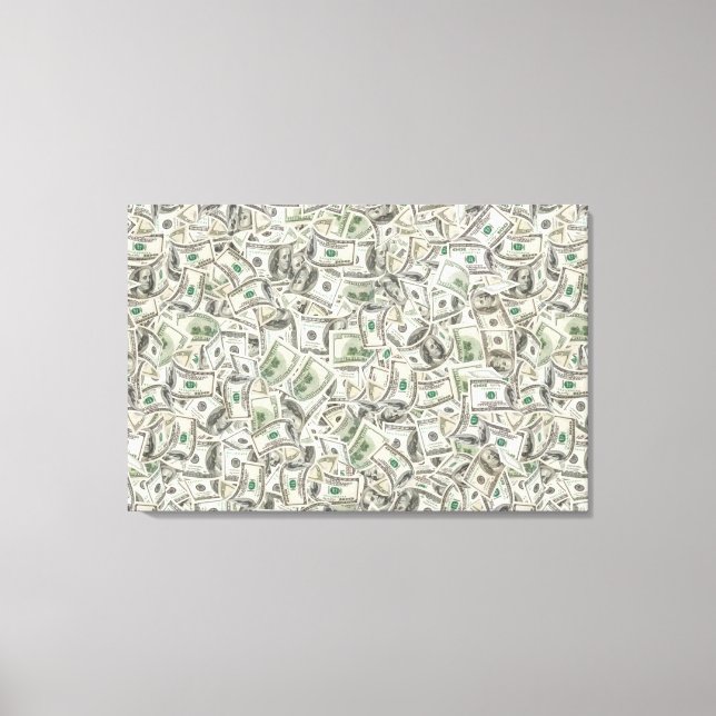 Imprimez sur toile pour aller chercher l'argent (Recto)