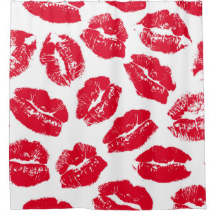 Imprint Kiss Red Lips: Vintage Seamless