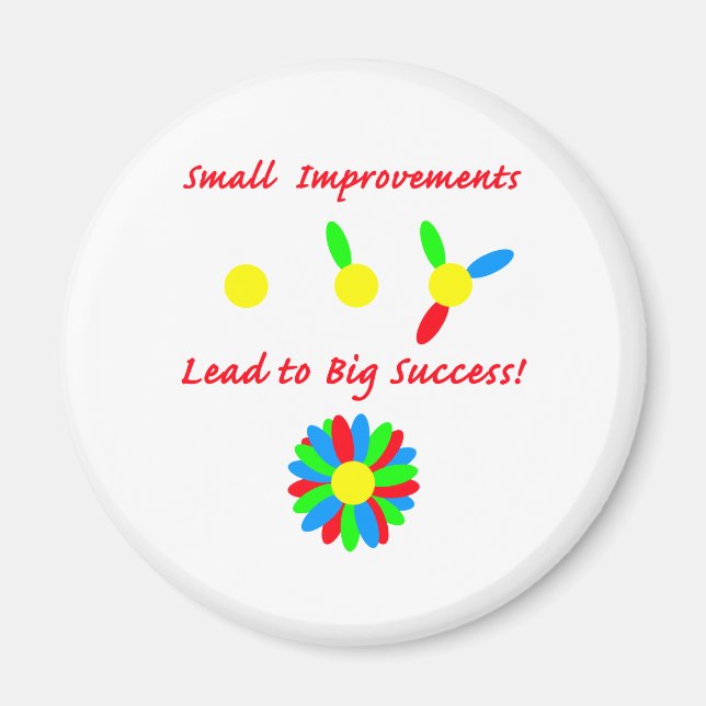 Improvement Success Magnet (Front)