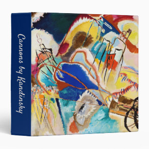 Improvisation 30 (Cannons) by Wassily Kandinsky Binder