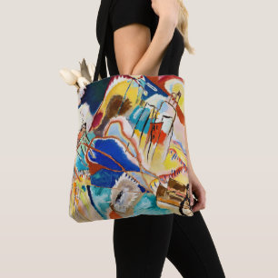 Improvisation 30 (Cannons) by Wassily Kandinsky Tote Bag