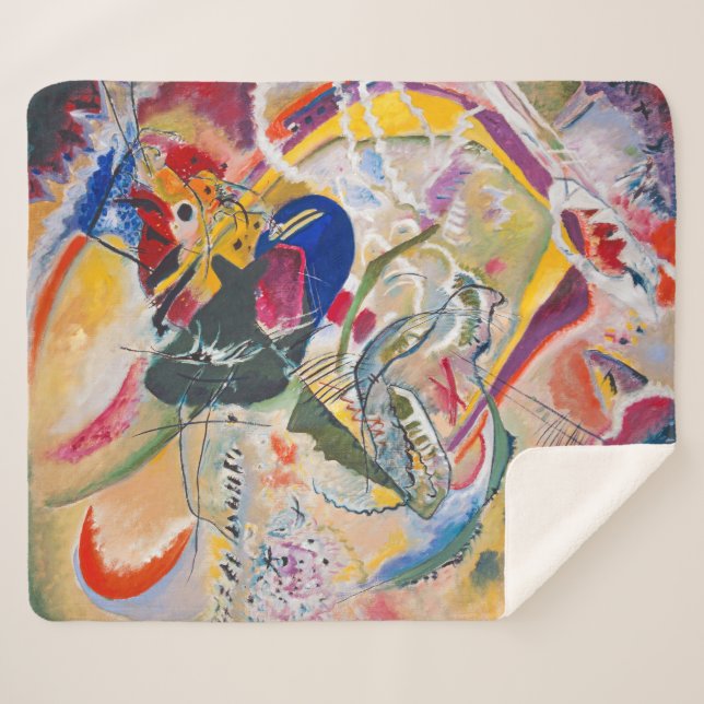 Improvisation 35 | Wassily Kandinsky | Sherpa Blanket (Front (Horizontal))