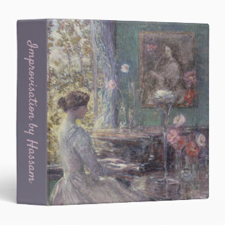 Improvisation by Frederick Childe Hassam Binder