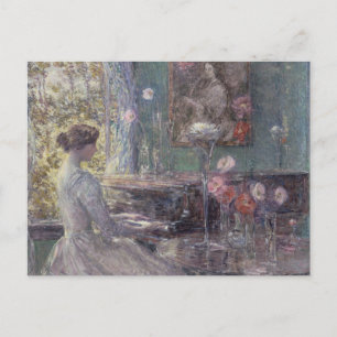 Improvisation by Frederick Childe Hassam Postcard