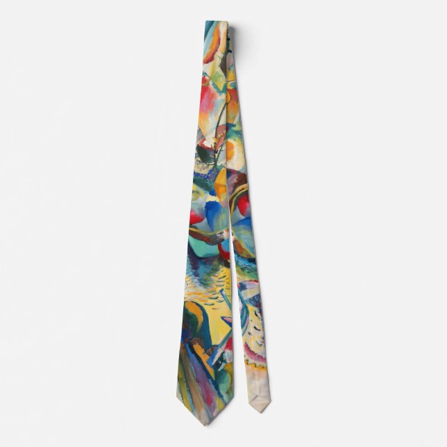 Improvisation Gorge - Wassily Kandinsky - Tie (Front)