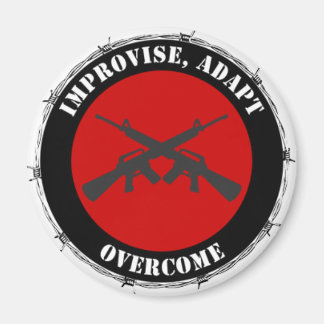 Improvise, Adapt, Overcome Magnet