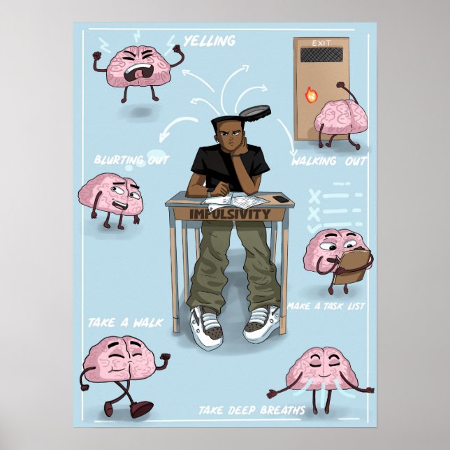 Impulse Control (Matte) Poster (Front)