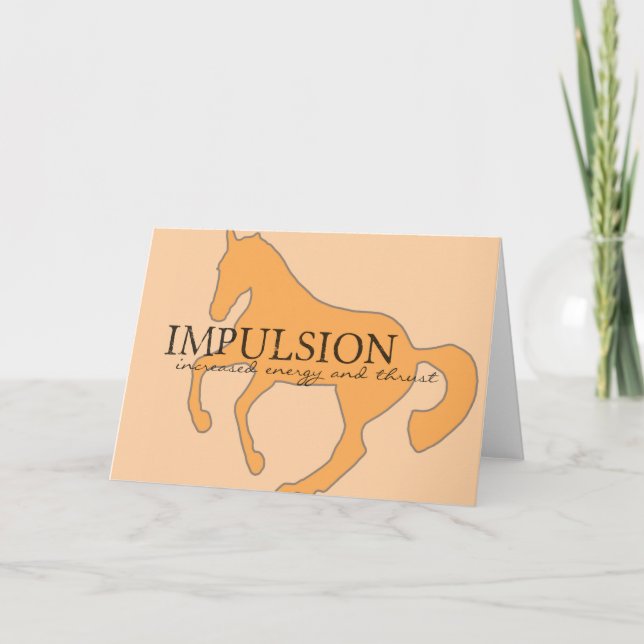 IMPULSION 5x7 GREETING CARD (Front)