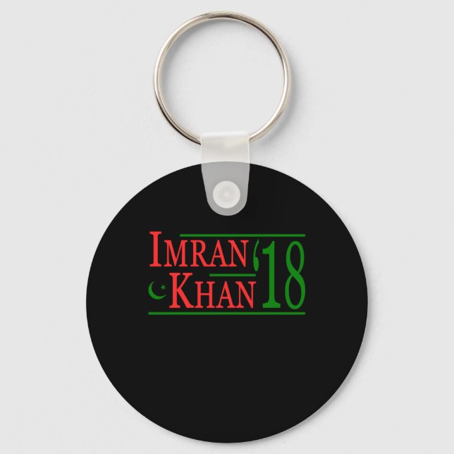 Imran Khan PTI 2018 Pakistan Keychain (Front)