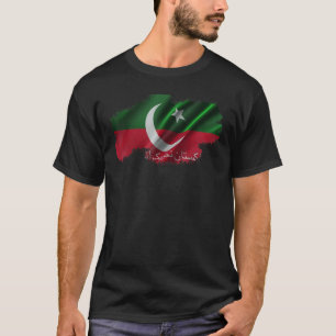 Imran Khan PTI Flag shirt Prime Minister Pakistan