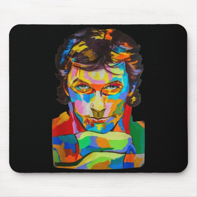 Imran Khan Rtrait Shirt Pti The New Pm Of Pakistan Mouse Pad (Front)