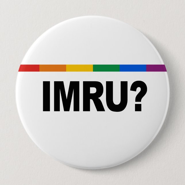 IMRU 4 INCH ROUND BUTTON (Front)