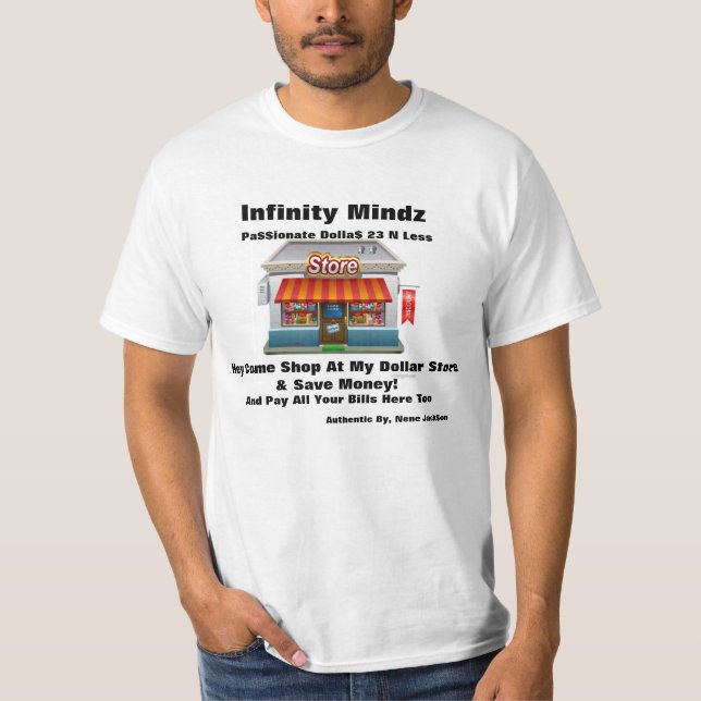 iMz "Dollar Tree" ad T-Shirt (Front)