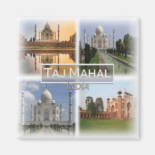 IN0033 Asia, India, Taj Mahal, fridge Magnet