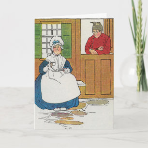 In a cottage in Fife Lived a man and his wife Card