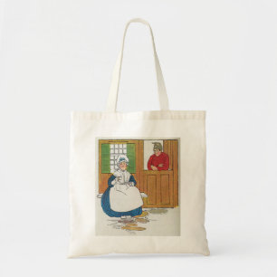 In a cottage in Fife Lived a man and his wife Tote Bag