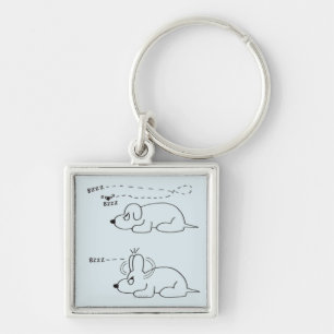 In a Dog's Age Keychain