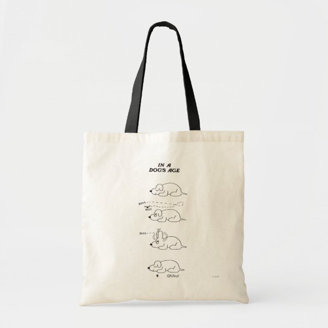 In a Dog's Age Tote Bag (Front)