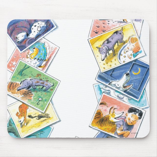 In a Dog's Life Mouse Pad (Front)