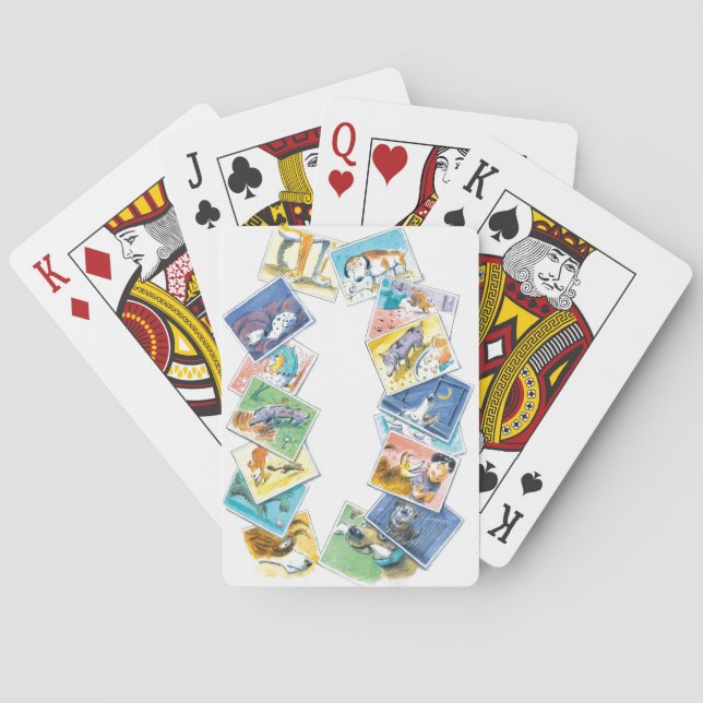 In a Dog's Life Playing Cards (Back)
