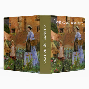 In a Garden at Cookham by George John Pinwell Binder