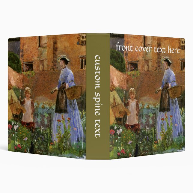 In a Garden at Cookham by George John Pinwell Binder (Background)