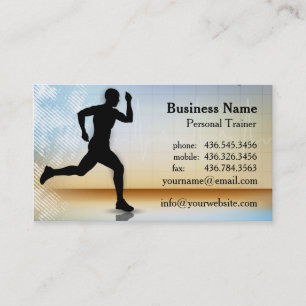 In A Heartbeat - Personal Trainer Business Card