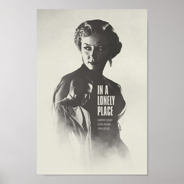 In A Lonely Place Poster (Front)