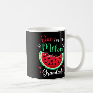 In A Melon Grandad Birthday Party Matching Family  Coffee Mug