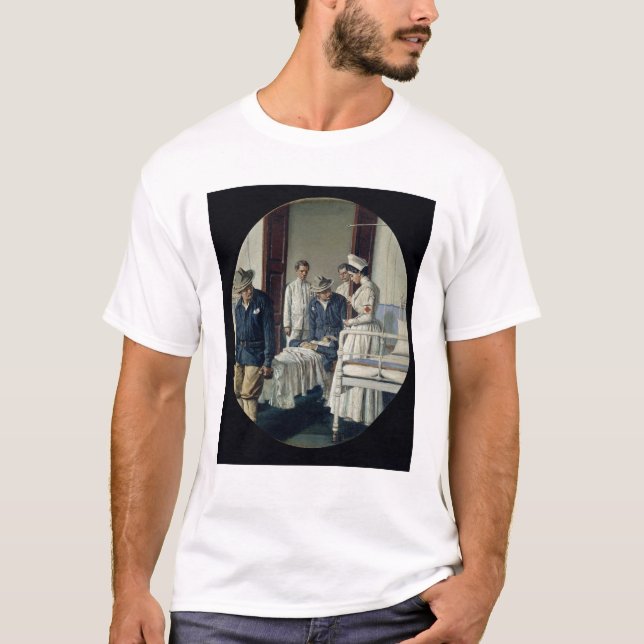 In a military Hospital T-Shirt (Front)