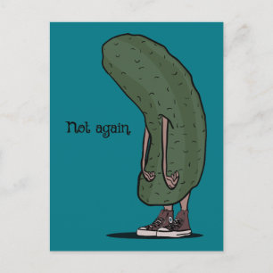 In A Pickle Postcard