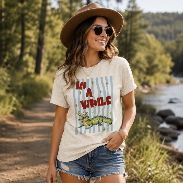 In A While Crocodile Tri-Blend Shirt (Creator Uploaded)