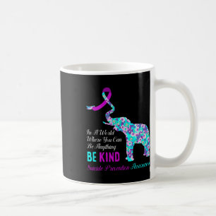In A World Be Kind Support Suicide Prevention Awar Coffee Mug