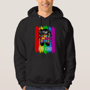 In A World Where You Can Be Kind Autism Awareness  Hoodie