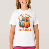 In All Things Give Thanks Pumpkin