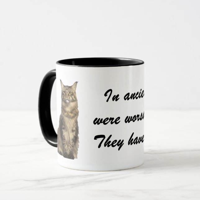 In ancient times... mug (Front Left)