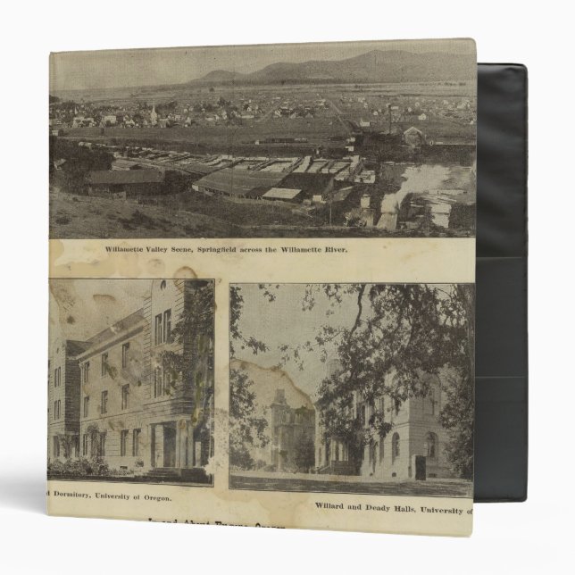 In and about Eugene, Oregon Binder (Front/Inside)