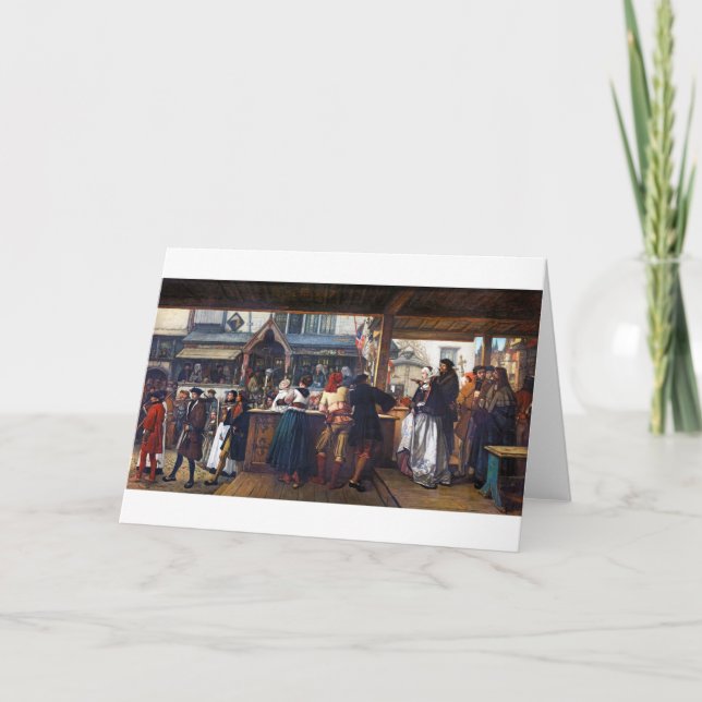 In Antwerp (Belgium), Albrecht Durer Card (Front)