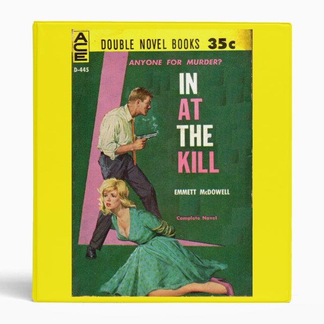 In At the Kill pulp novel cover Binder (Front)