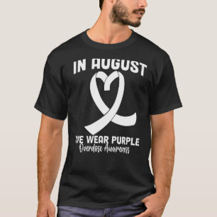 In August We Wear Purple Overdose Awareness Intern T-Shirt