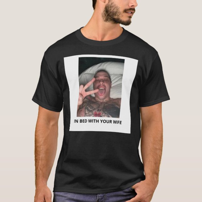 IN BED WITH YOUR WIFE - Pete Davidson Chiffon Top (Front)