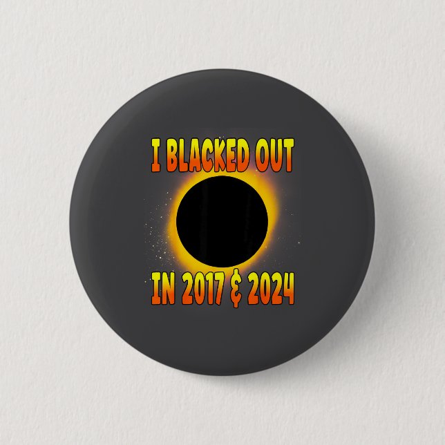 In Blacked Out 2017 Total Solar 2 Inch Round Button (Front)
