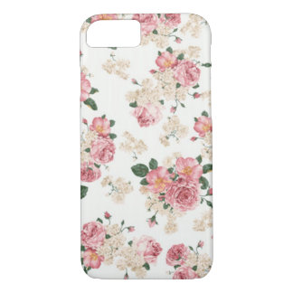 In bloom white and pink florals. Case-Mate iPhone case